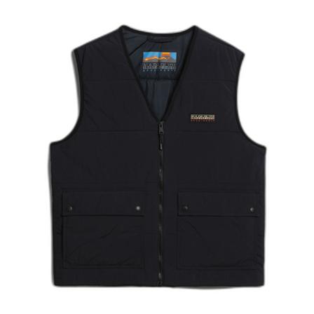 Mouwloos jasje Napapijri A-Ski V , Zwart , unisex , Maat: M