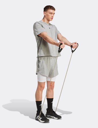adidas Performance D4T X Shorts - Grey - L 18 cm