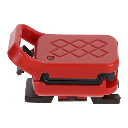 Pienoiskaluste Vohvelirauta Punainen 2,5x4cm Realistinen Muotoilu Lasten Keräilijöiden Mini Keittiökoriste