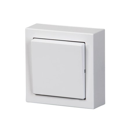 ABB Impressivo Strömbrytare trapp, utanpåliggande Vit, Strömbrytare & vägguttag