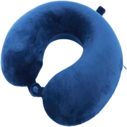 Rejsepude i 100% Memory Foam, Bærbar pude til fly, bil, hjem og kontor_TF_TF