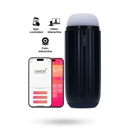 Svakom Sam Neo 2 Interactive Masturbator - Sexleker Vuxen: Fleshlight, penisring, hylser & pumper