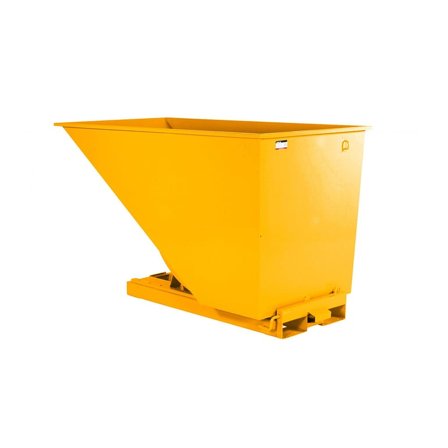 Tippcontainer, 1600 liter, gul