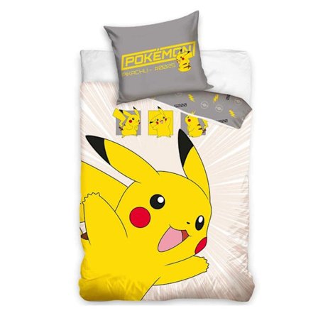 Sängkläder - Pokémon #0025 bäddset 140×200 cm, 70×90 cm