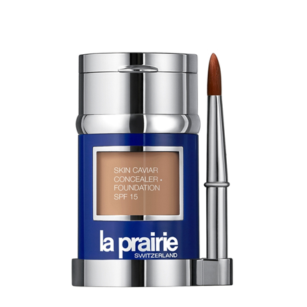La Prairie Skin Caviar Concealer Foundation SPF15 sunset beige - Fondotinta crema