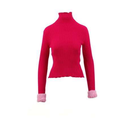 Blugirl, Turtlenecks Roze, Dames, Maat:M