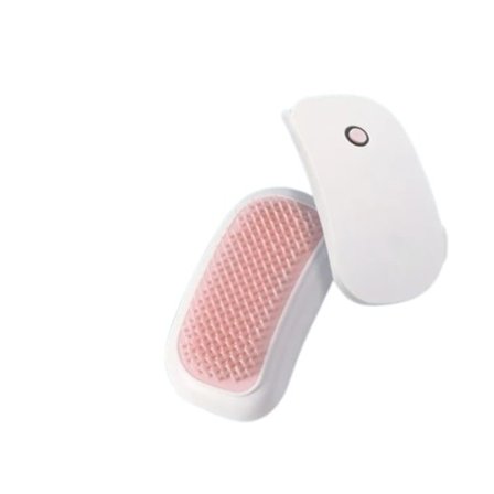 Elektrisk Hode Massager Bærbar Silikon Kam Vibrerende Massasje Hodebunn Avslapping Kropp Slapp av Hode massasje verktøy