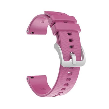 Klockarmband för Garmin Venu Sq Silikon Silver Spänne Rem för Garmin Vivomove3 Ersättning