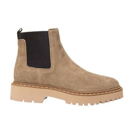 Hogan ankle Laarzen , Beige , Dames , Maat: 39 EU Enkellaarsjes