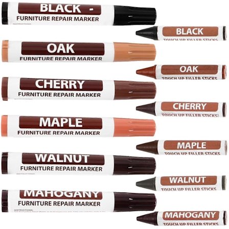 1 Set Möbel Retusch Markers Trämöbler Reparations Markers Trä Repor Reparations Markers