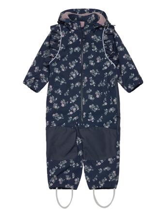 Nmfalfa08 Softshell Suit Frill Aop Fo Outerwear Coveralls Softshell Coveralls Navy Name It