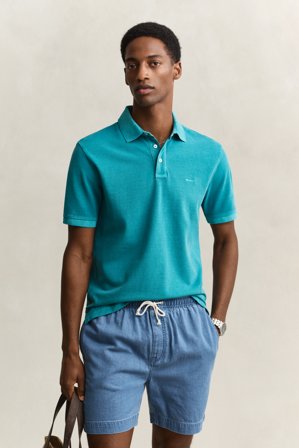 GANT Herren Sunfaded Poloshirt (M) Blau