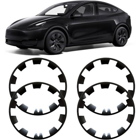 Fälskydd kompatibelt med Tesla Model Y, 20 tums ABS-navkapsel, 4 st Fälgskydd Bilskydd för Model Y 20 tum