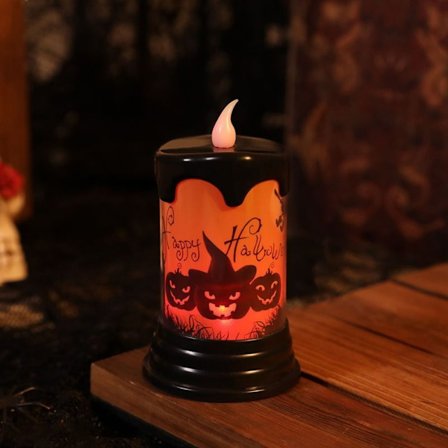 Halloween-ljuslampa Halloween-dekorationslampor 2 2