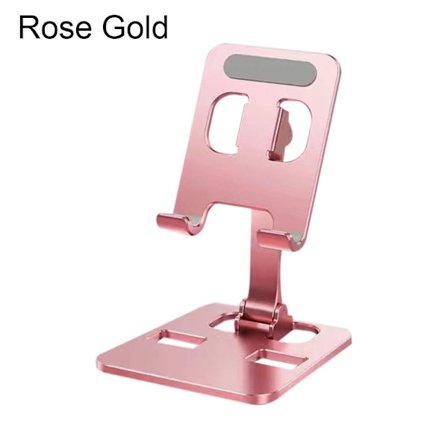 Mobiltelefonhållare Tablettfällbart ställ ROSE GULD - high quality