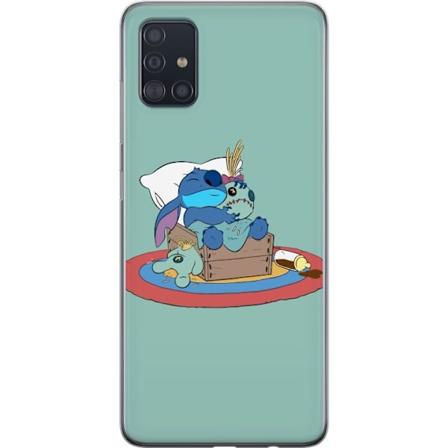 Samsung Galaxy A51 L pin kyv kuori Stitch nukkui hyvin