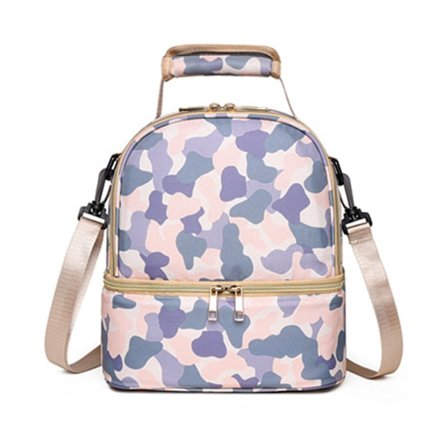 Kjølebagsekk for brystmelk, vanntett, dobbelt lag, isolert babyflaskepose