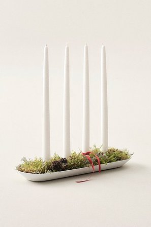 Jotex - Oval Ljusstake Matt vit LYRIC - Köp Ljusstakar hos Jotex