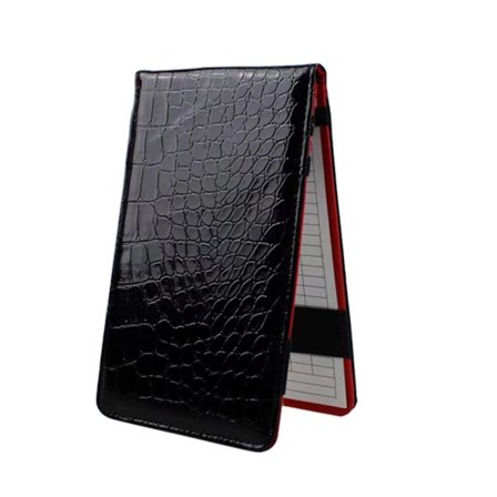 Golf Scorecard Holder Læder, Golf Yardage Bog Cover Læder, Magnetisk Scorecard Holder Med Gratis Blyant Og 10 Scorecards