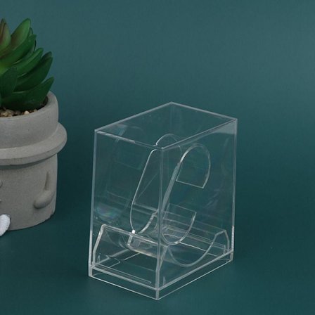 Ur Display Holder Gennemsigtig Armbåndsurkasse TRANSPARENT