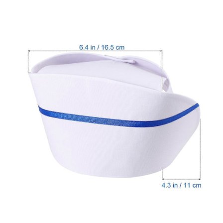 Sykepleierlue Tinksky Sykepleierhatt for bruk Hvit gave til kvinner[HK]