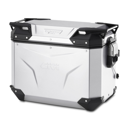 Sidetaske Givi Trekker Outback EVO Anodized Aluminum