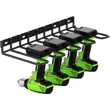 Værktøjsorganisator til vægmontering, tyk boremaskinstativ, kraftigt boremaskinstativ til garage-stiktavle-værksted