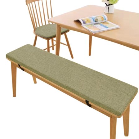 5 cm tjock sittdyna för bänk, tvättbar stolsdyna för bänk, trädgårdsbänkdyna utomhus, stor sittdyna för stol golv kontorsstol,