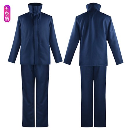 Mub- Anime Cosplay Factory Uudet Anime cosplay -asut 2 väriä Täysi setti Jujutsu Kaisen Cosplay -asut