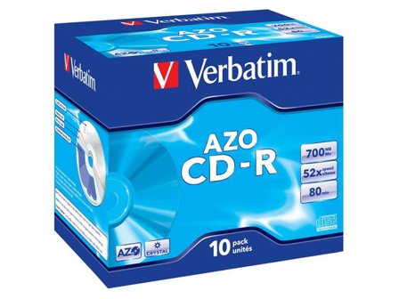 Verbatim CD-R 700 MB 52X Jewel Case - Lyreco - Datorprodukter - Lagring - CD-skivor
