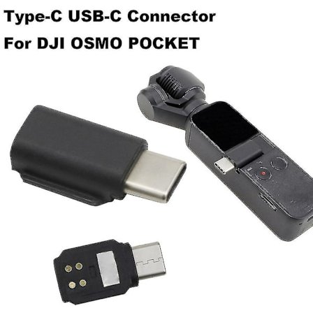 Sopii Dji Osmo Pocket -älypuhelinsovittimeen, tyypin C USB-C-liitin, lisävarusteet