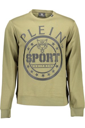 Plein Sport Felpa Senza Zip Uomo Verde