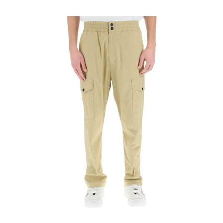 Msgm Broek , Beige , Heren , Maat: M