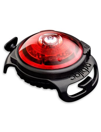 Orbiloc - Orbiloc Safety Light Röd - Säkerhetslampor & reflxer till hundar- För stora hundar