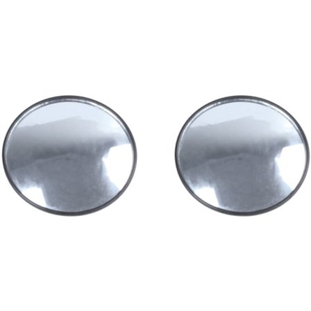 4 stk. 95mm OD selvklæbende runde konvekse sidespejle
