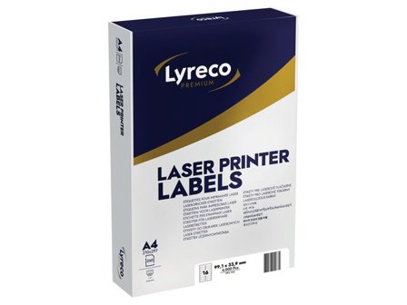 LYRECO PREMIUM Etikett 99,1x33,9mm 4000/fp - Lyreco - Emballage och lagerutrustning - Etiketter och godsmärkning - Multifunktionsetiketter