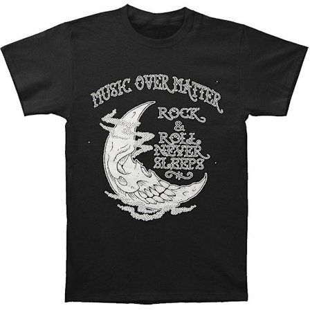 Music Over Matter Kläder Sov aldrig T-shirt