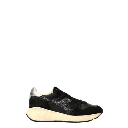 Diadora, Sneakers Zwart, Dames, Maat:40 EU,rubber
