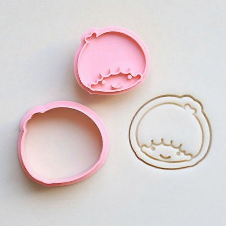 Sarjakuva Keksi Muotti Riisirulla Vesimeloni Muotti Cookie Muotti Puristin DIY Leivontatarvikkeet Piparimuotti Piparimuotti