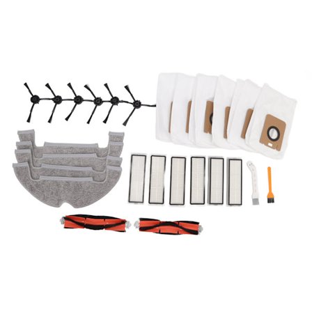 Dreame Z10 Pro Fejerobot Reservedele Hovedbørste Støvpose Filter Sidebørste