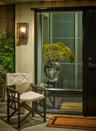 Lofoten 1940 utelampe - sort