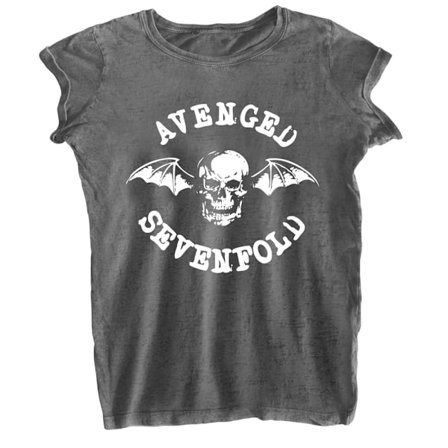 Avenged Sevenfold Dam/Dam Deathbat Burnout T-shirt XXL Ch