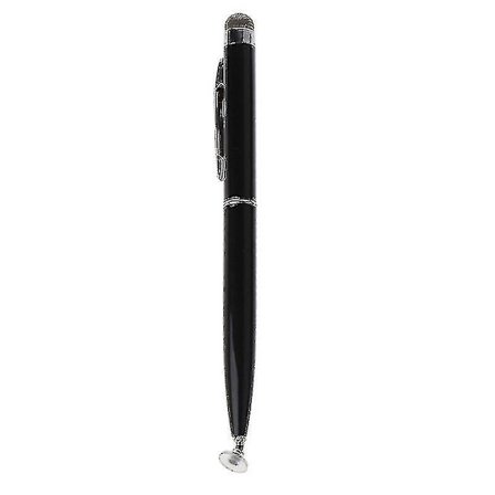 2 i 1 Fiber Metal Tip Stylus Kapacitans Penna Skärm Pekskärm Ritplatta Penna