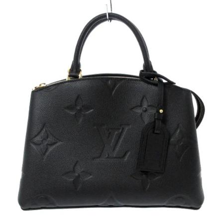 Louis Vuitton Vintage, Pre-owned Handbag Zwart, Dames, Maat:ONE Size,leather