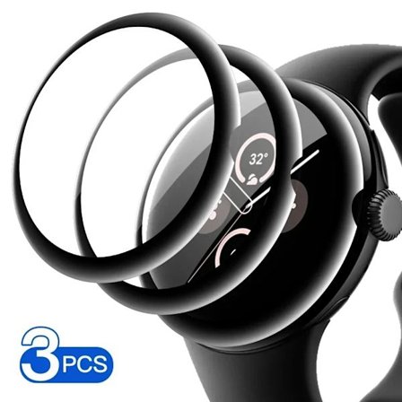 20D Skärmskydd för Google Pixel Watch 2 Böjd Skärm Anti-repa Film för Google Watch Watch2 Skyddsfilm Ej Glas