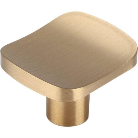 Messinkiset kaapin nupit laatikon kaapin yksireikäinen neliö kulta keittiöön laatikoihin lipastoihin Odipielle