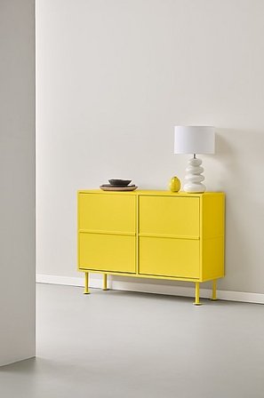 Jotex - Sideboard Järn - MDF Gul KIPP - Köp Skänkar & Sideboard hos Jotex