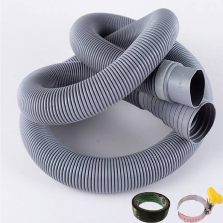 Tvättmaskinslang Avloppsslang Tvättmaskin 2m Avloppsslangförlängning För Tvättmaskiner Disk