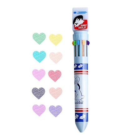 2 ST Kulspetspenna Neutral Pen 04-10COLORS 04-10COLORS