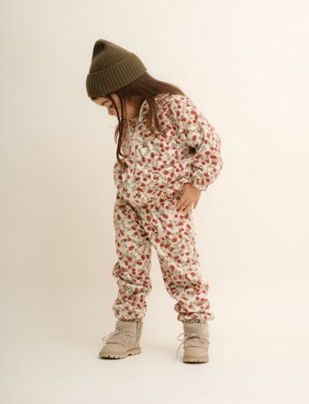 Garbo&Friends Fleece Jacket - Red - 98/104